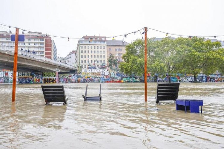 Hochwasser in Österreich